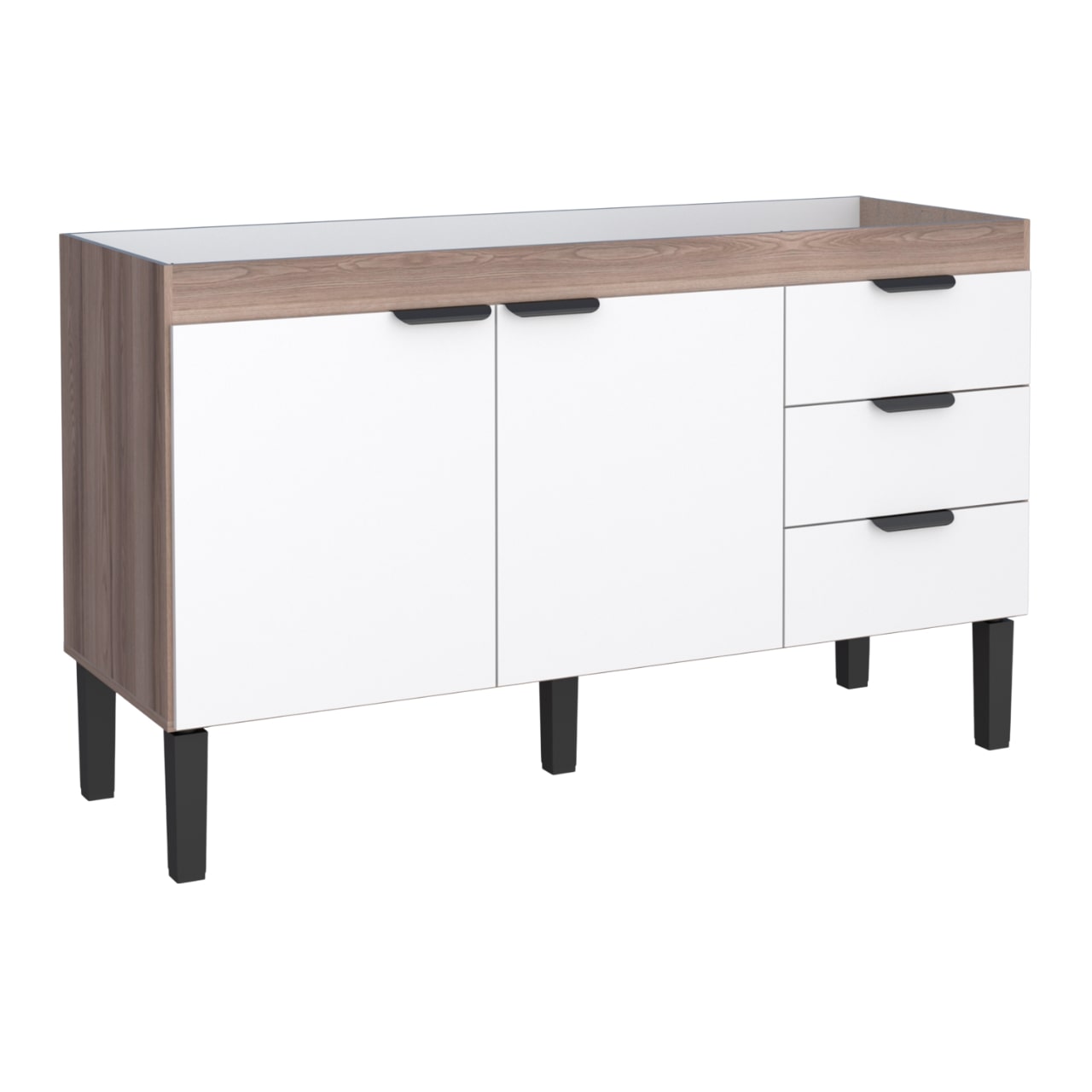 COZIMAX - GABINETE FLAMINGO 1,50MT BRANCO